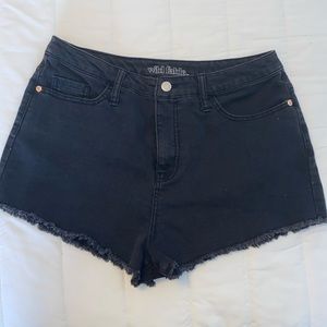 Wild fable - High Rise Short, Black Size 12